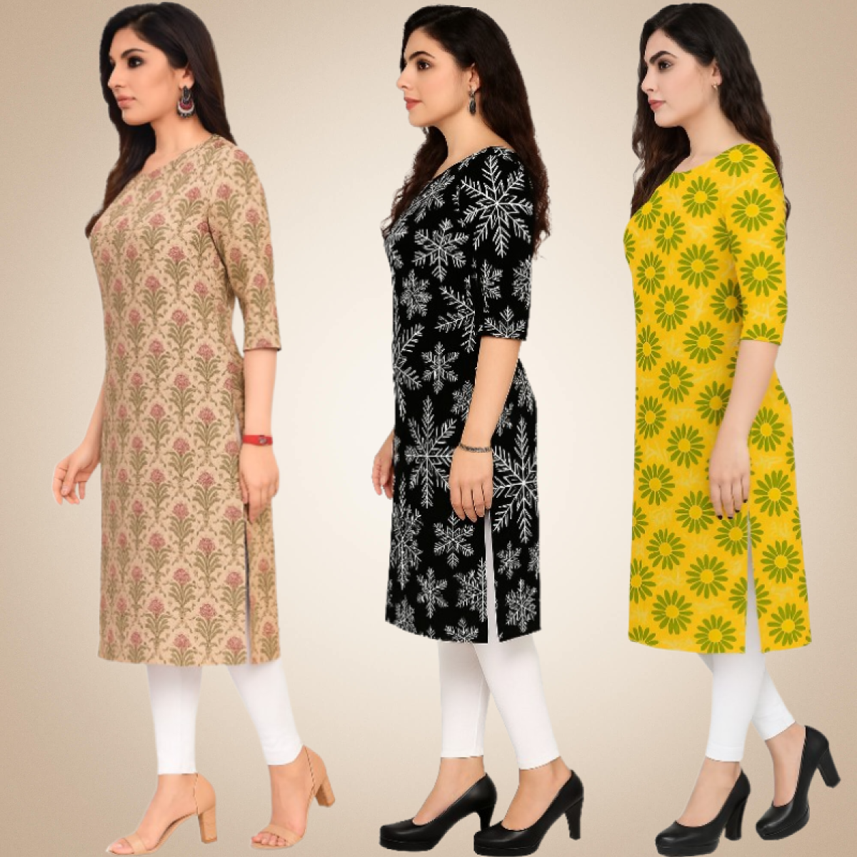 Fly Combo Kurtis (Pack of 3)