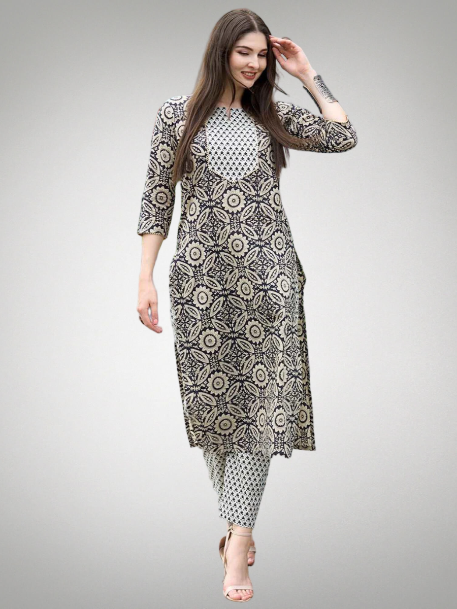 Admirable Printed Kurta Set With Pant Pack Of 2