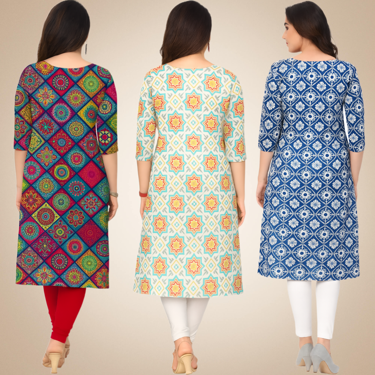 Superlative Combo Kurtis (Pack of 3)
