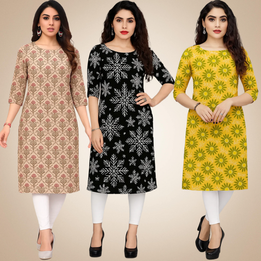 Fly Combo Kurtis (Pack of 3)