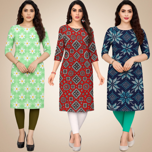 Superb Combo Kurtis (Pack of 3)