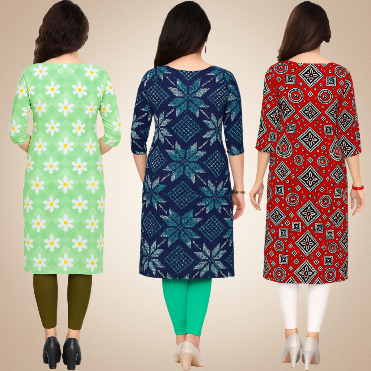 Superb Combo Kurtis (Pack of 3)