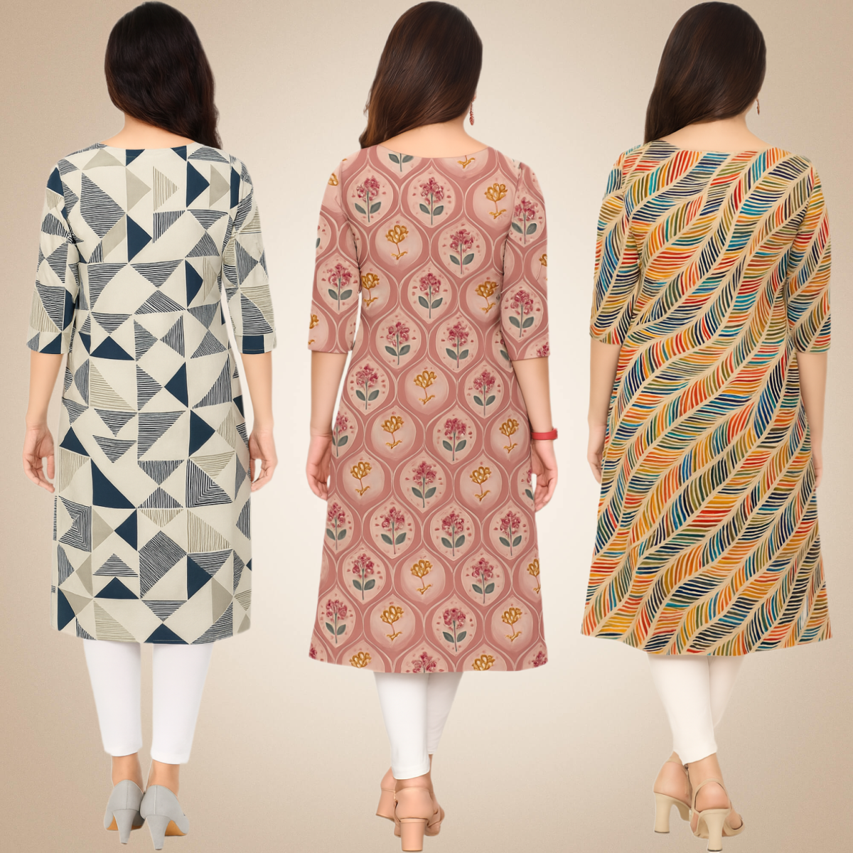 Divine Combo Kurtis (Pack of 3)