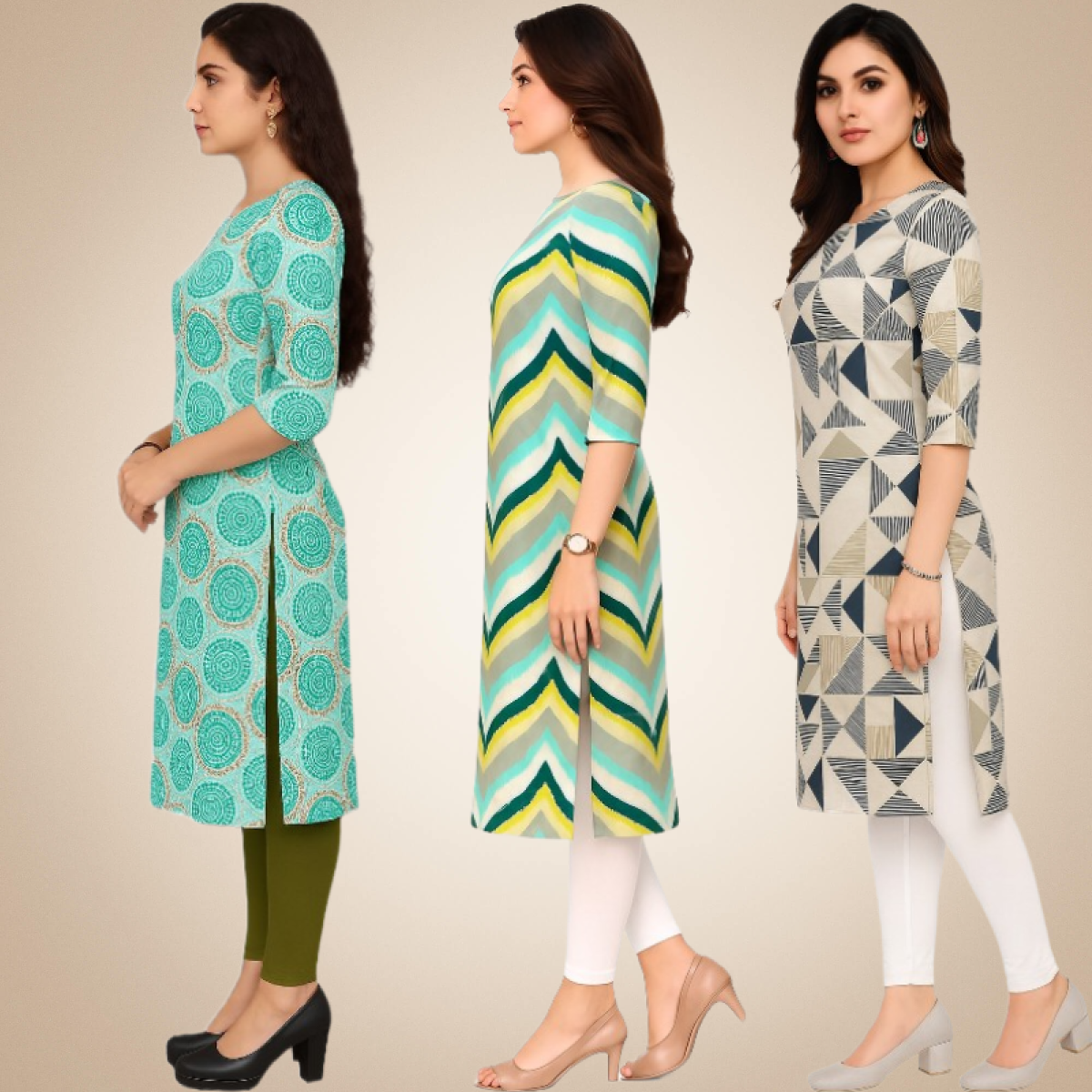 Lambent  Combo Kurtis (Pack of 3)