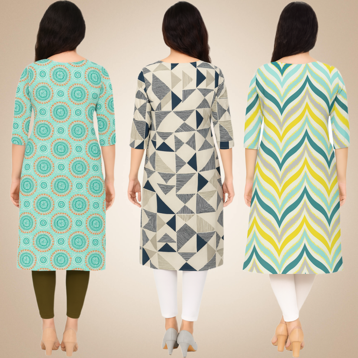 Lambent  Combo Kurtis (Pack of 3)