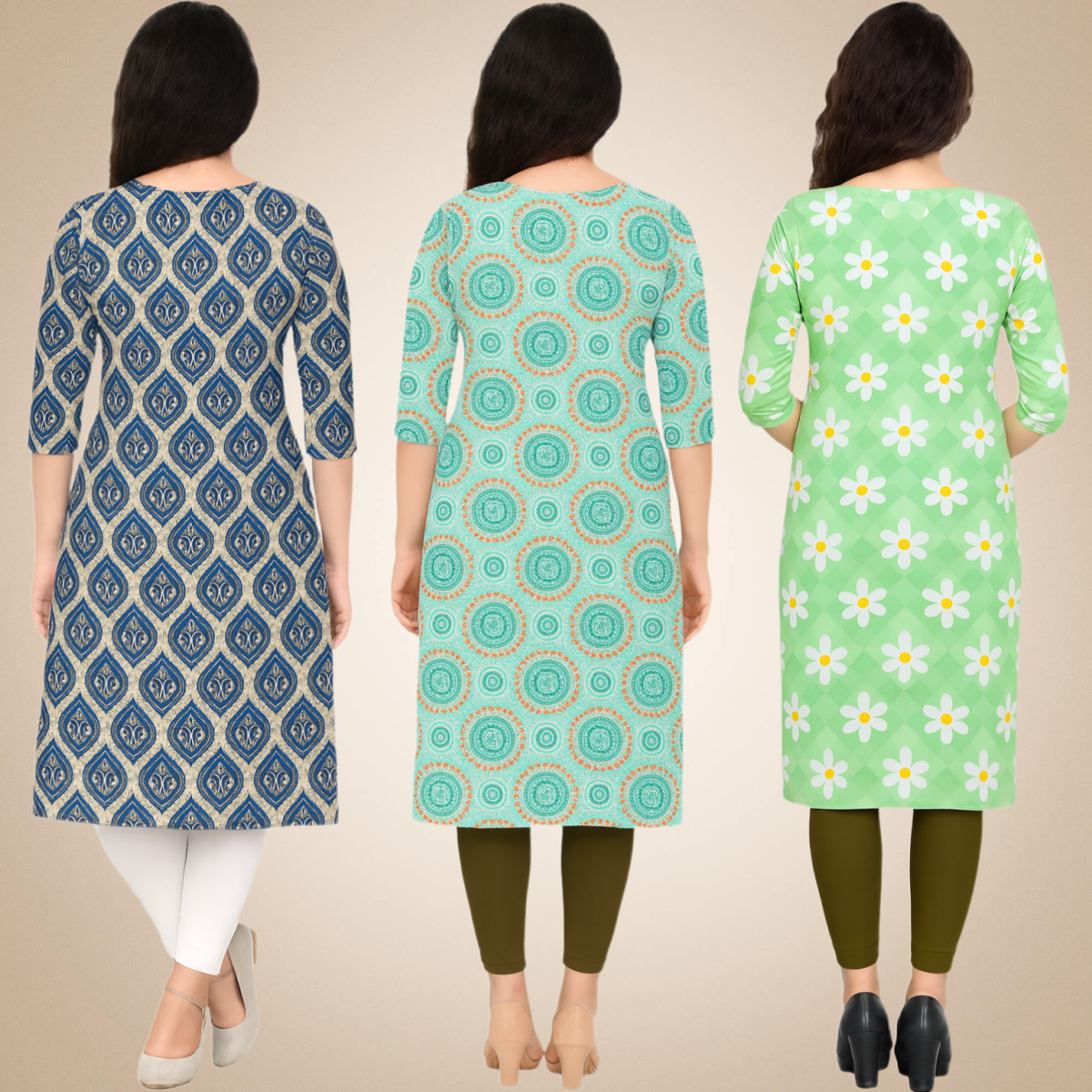 Superb  Combo Kurtis (Pack of 3)