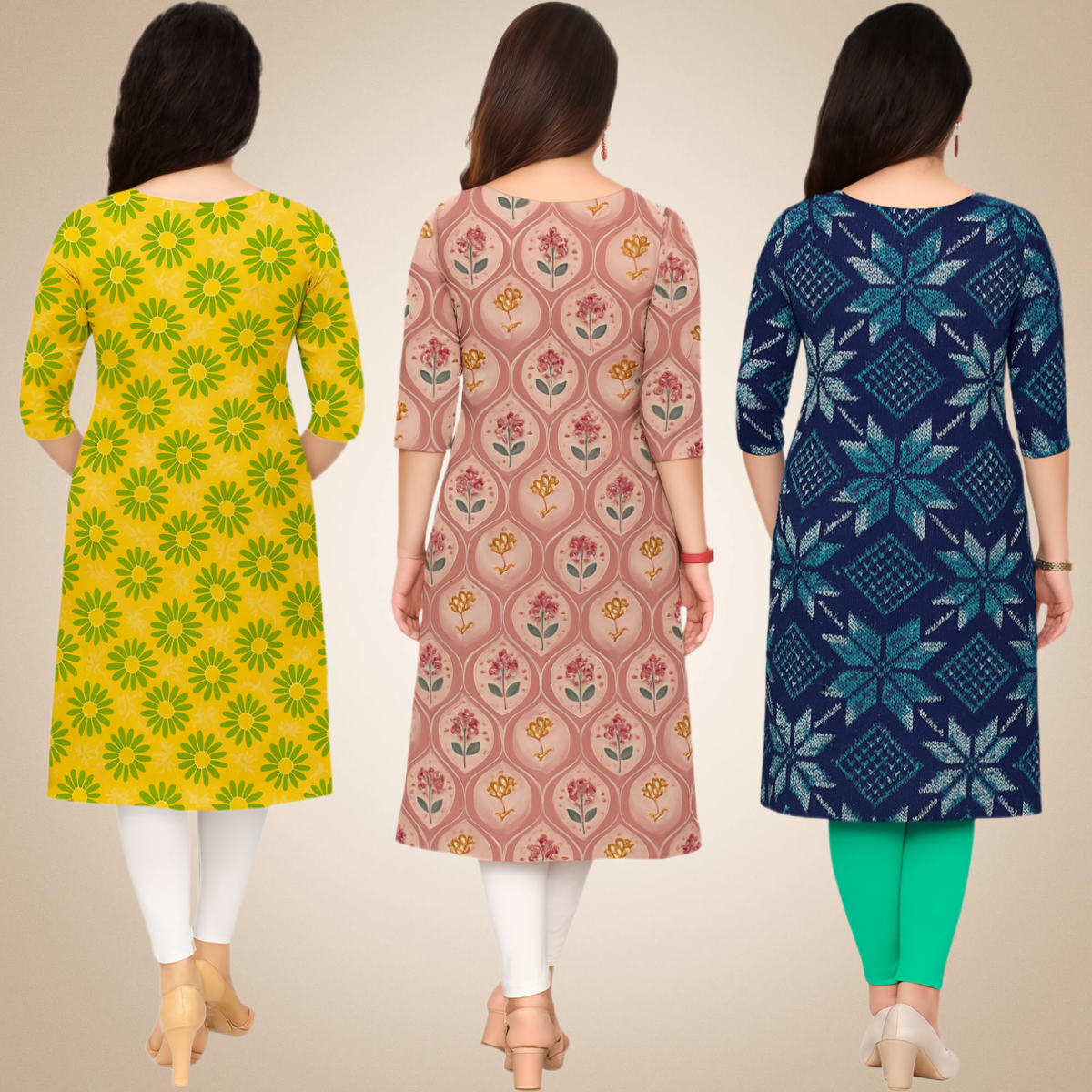 Taking  Combo Kurtis (Pack of 3)