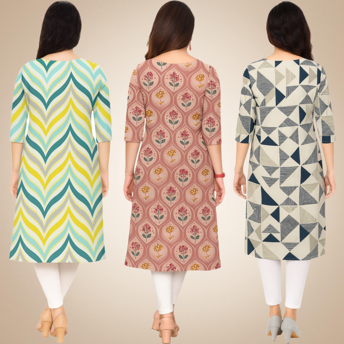 Murmurous  Combo Kurtis (Pack of 3)