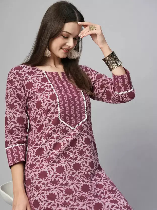 Gorgeous Printed Combo Kurtis (Pack of 2)