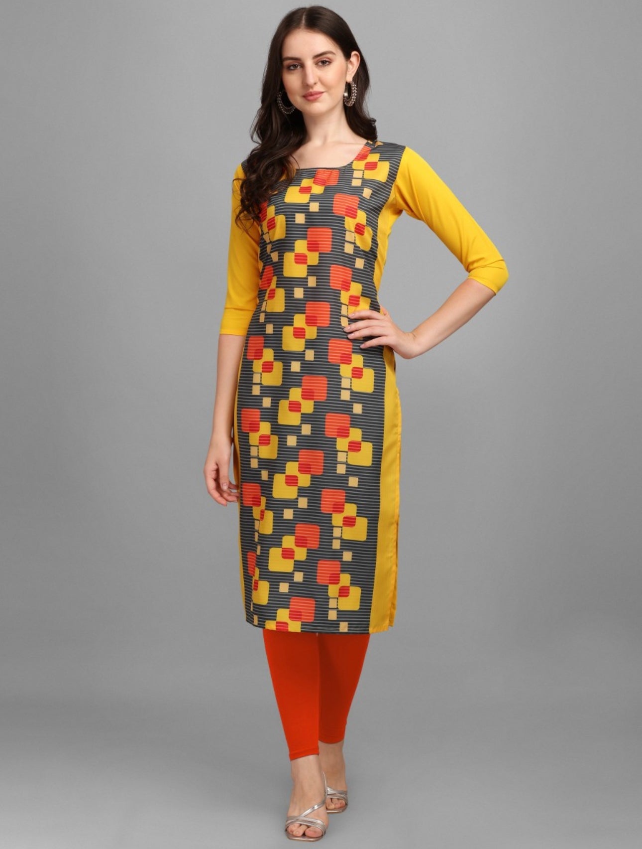 Fine Printed Combo Kurtis (Pack of 3)