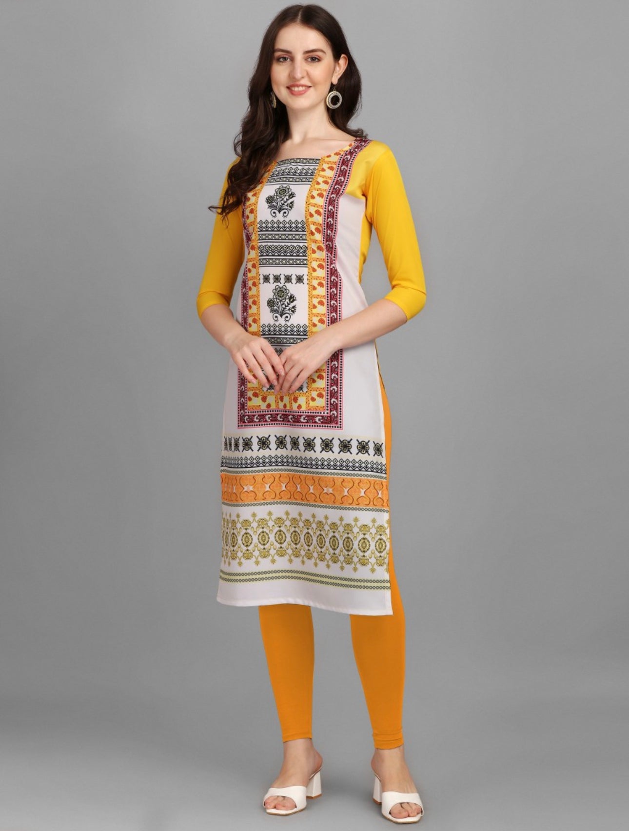 Appealing Printed Combo Kurtis (Pack of 3)