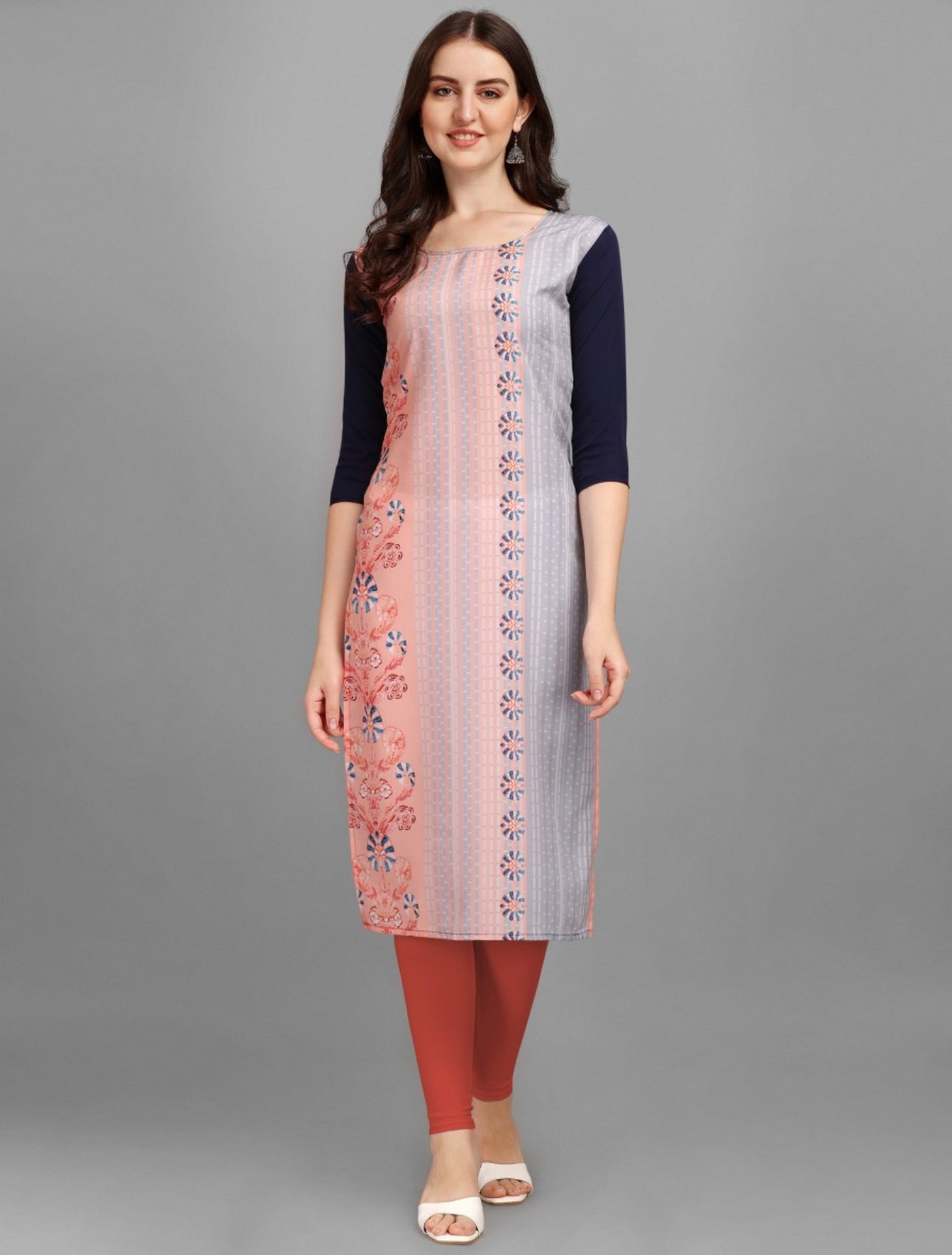 Alluring Printed Combo Kurtis (Pack of 3)