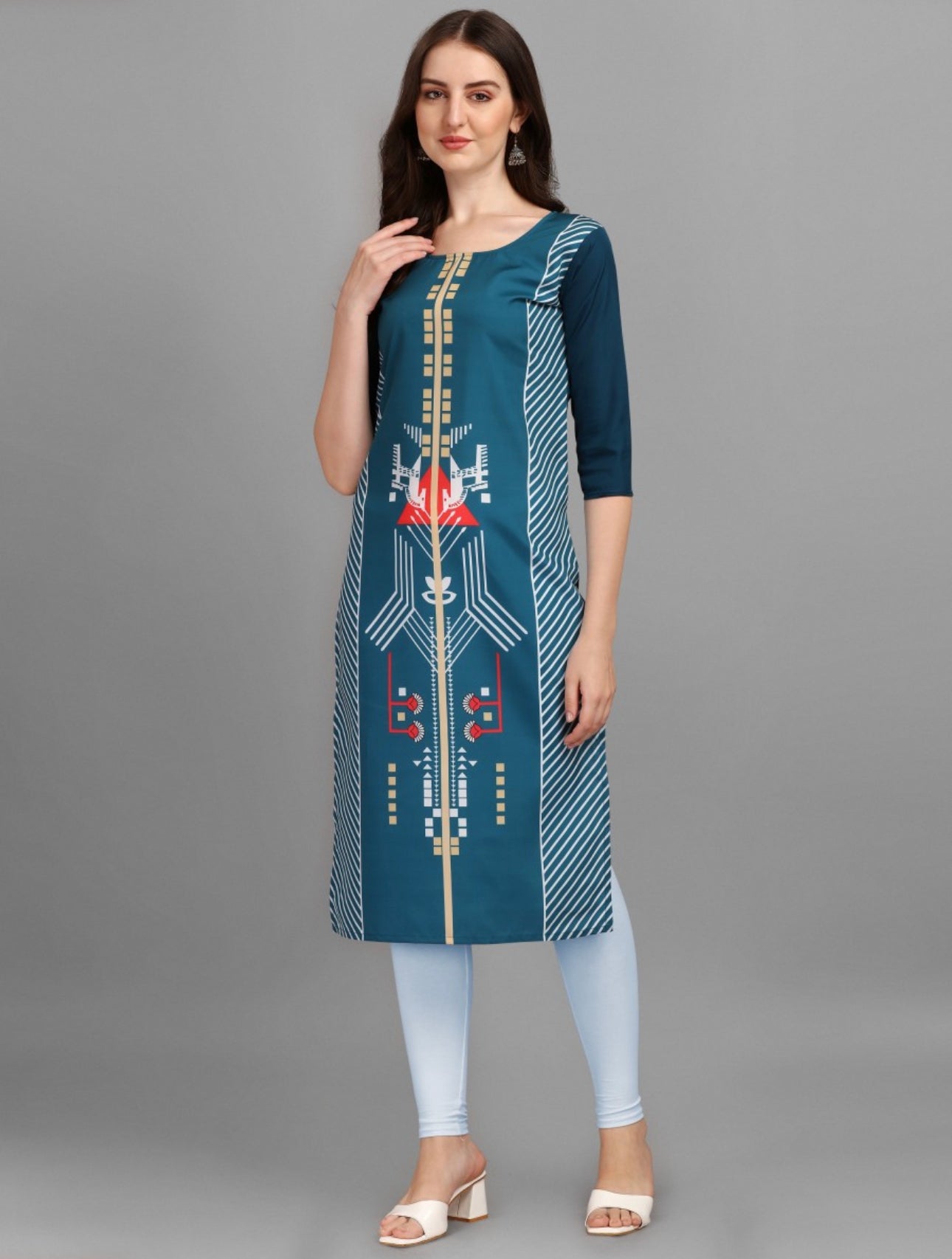 Gorgeous Printed Combo Kurtis (Pack of 3)