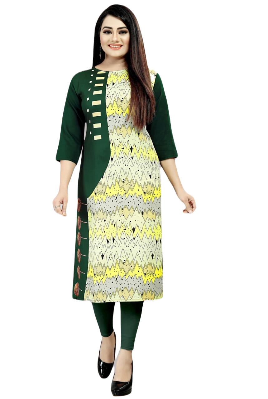 Beguiling Printed Combo Kurtis (Pack of 3)